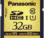 Panasonic annonce des cartes SDHC flashées à 95 Mo/s