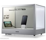 Samsung dévoile un écran carré et un écran transparent pour les professionnels