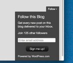 Wordpress.com ajoute un bouton 