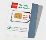 SFR tente le pari de la carte SIM écolo... en papier