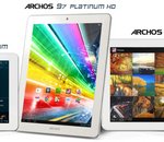 Archos dévoile trois nouvelles tablettes dans une gamme Platinum