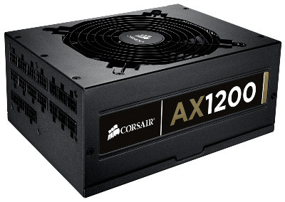 Corsair AX1200 puissante et peu gourmande