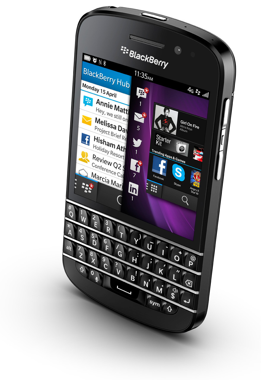 BlackBerry Q10 : le 10 mai en France