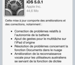 iOS 5.0.1 : une partie des problèmes d'autonomie persistent
