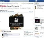 McAfee propose une application pour protéger les photos sur Facebook