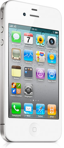 Téléphone portable Apple iPhone 4 32Go - Blanc
