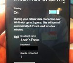 Windows Phone Mango permet le partage de connexion internet