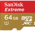 SanDisk lance la microSD de 64 Go 