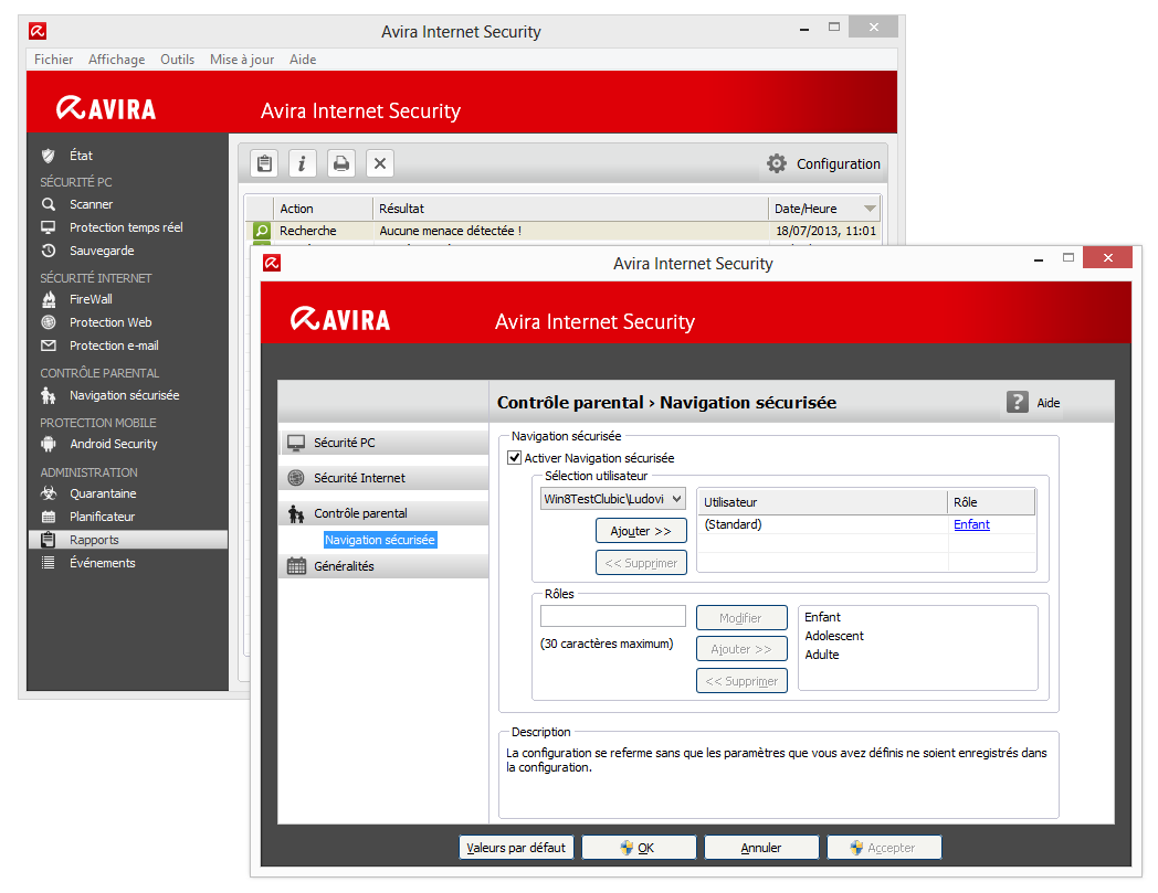 avira internet security 2013 clubic
