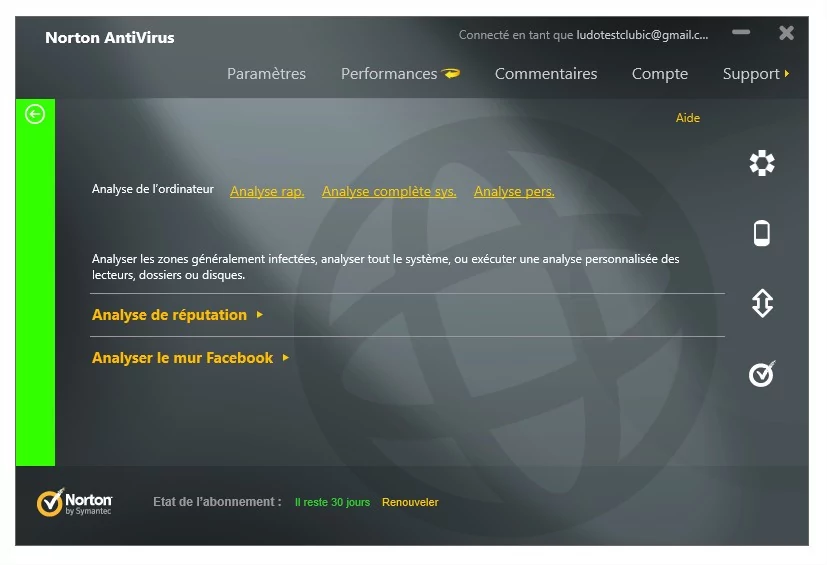 Norton Antivirus 2013 © Clubic.com