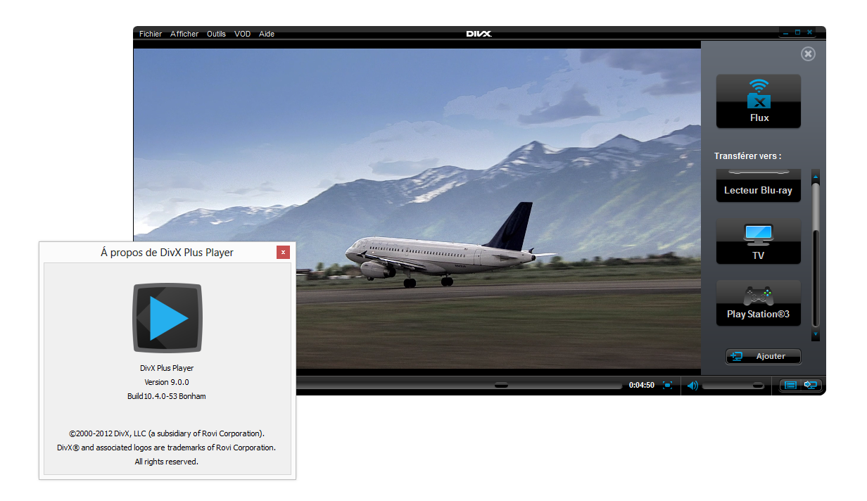 divx player sur clubic