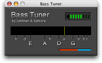 accordeur chromatique mac