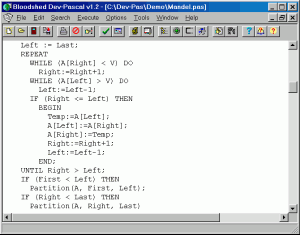 programme turbo pascal 1.5 gratuitement