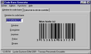 Télécharger Code Barre Generator Pour Windows