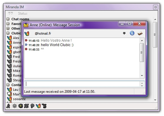 yahoo messenger gratuit 2011 clubic