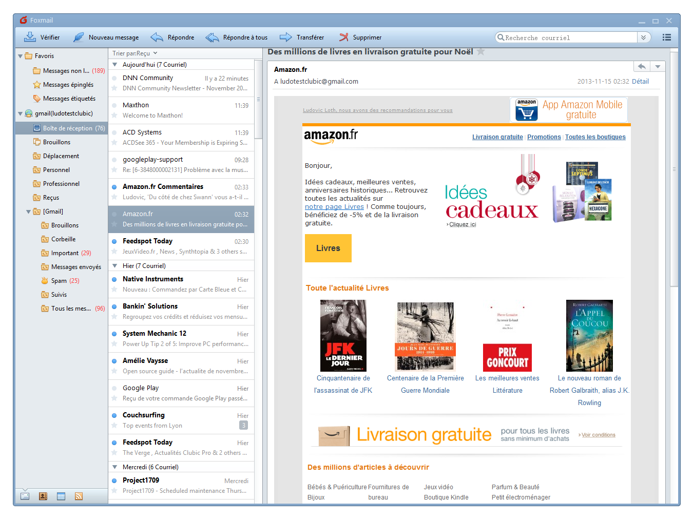 foxmail 5 gratuit