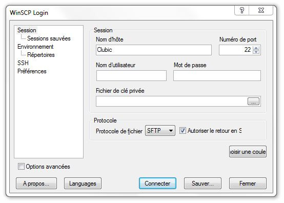 winscp gratuitement francais