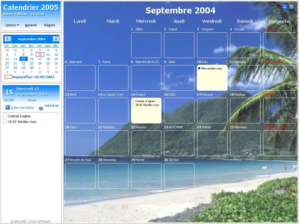 Telecharger Calendrier Xtra Pour Windows Telechargement Gratuit