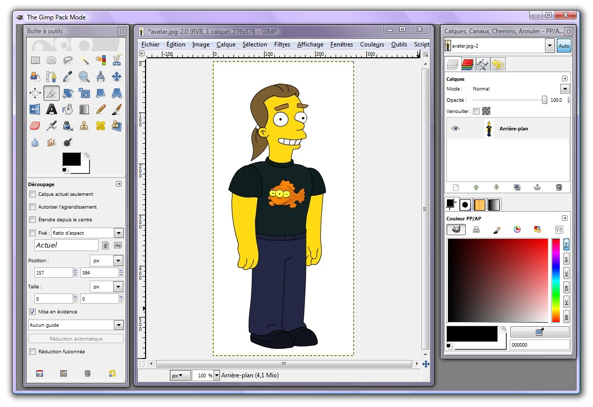 gimp en franais clubic