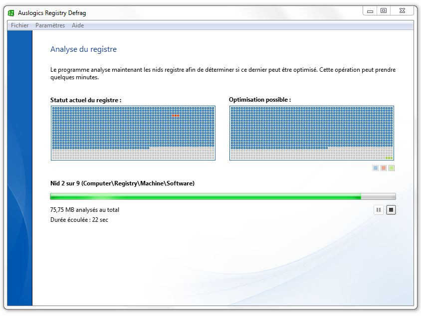 auslogic disk defrag clubic