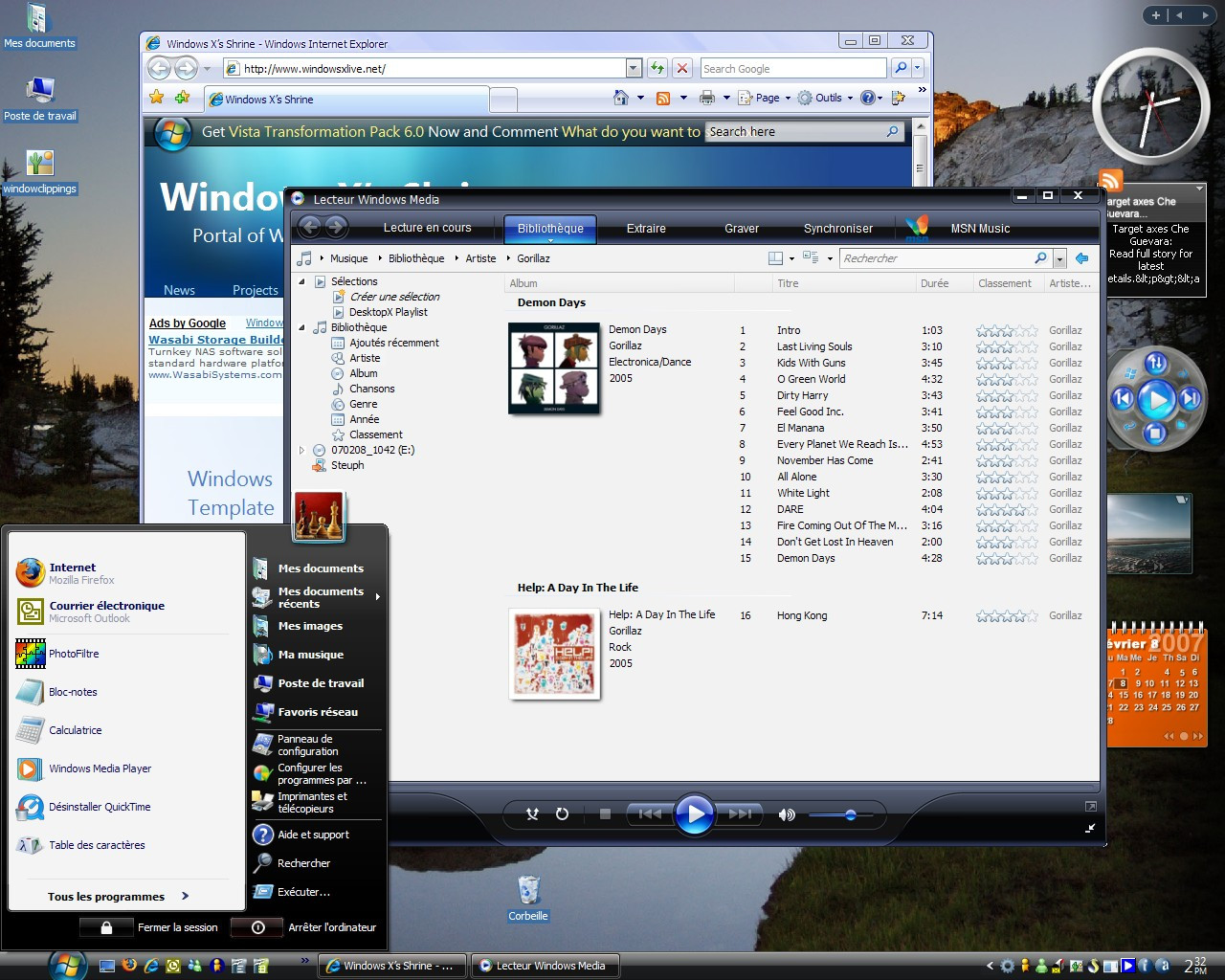 vista inspirat 2 sur clubic