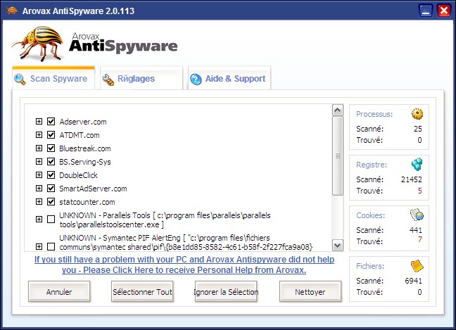 anti spyware gratuit clubic