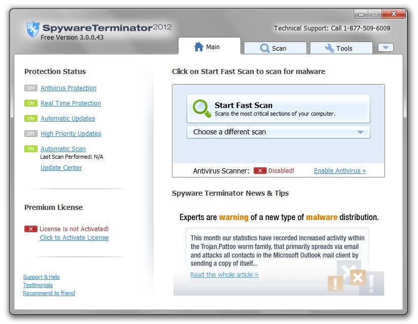 anti spyware gratuit clubic