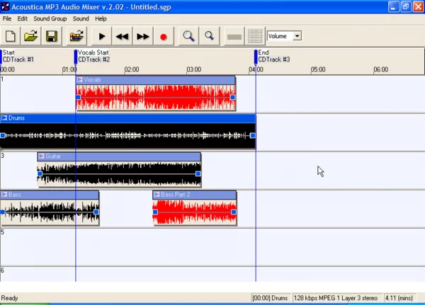 acoustica mp3 audio mixer free download windows 7