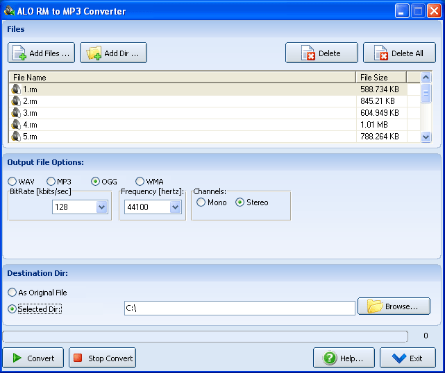 alo rm to mp3 converter gratuitement