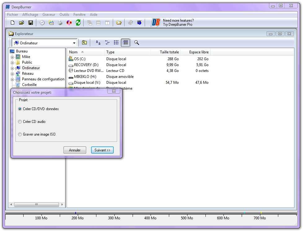 deepburner pro gratuit
