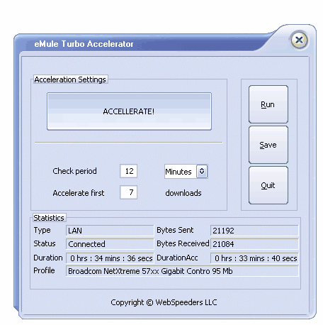 accelerateur emule