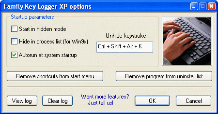keylogger family clubic