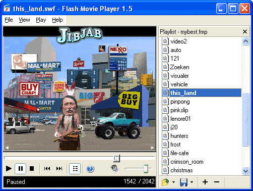 swf player clubic