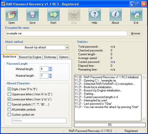 rar password recovery magic clubic