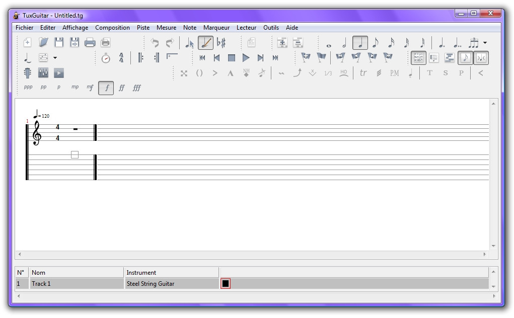 tuxguitar pour windows 7