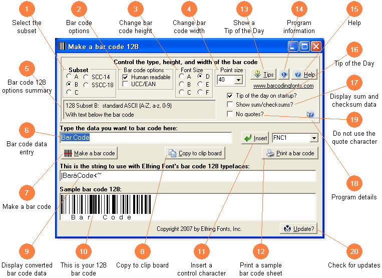 Télécharger Bar Code 128 Pour Windows Téléchargement Gratuit