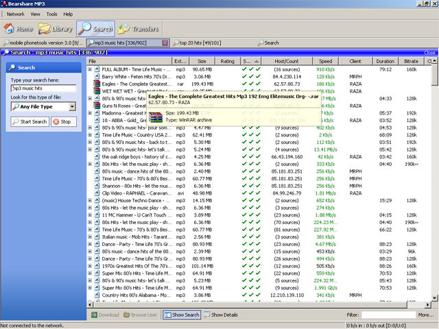 le logiciel bearshare gratuitement