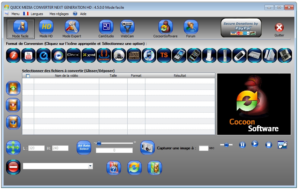 quick media converter clubic