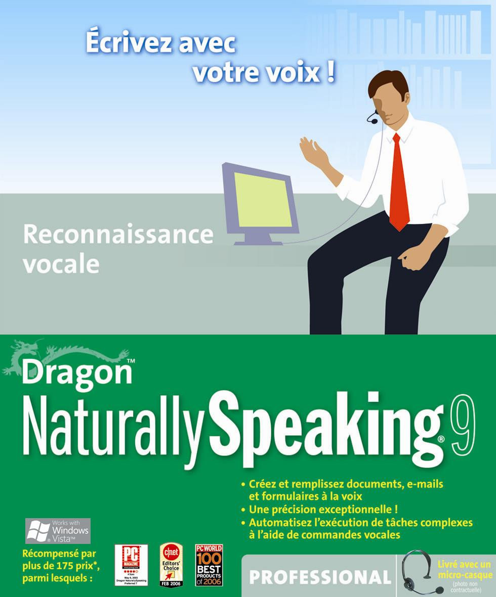 dragon naturally speaking 9.51 professional french gratuit
