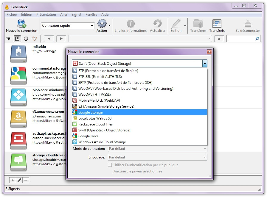 cyberduck pour windows