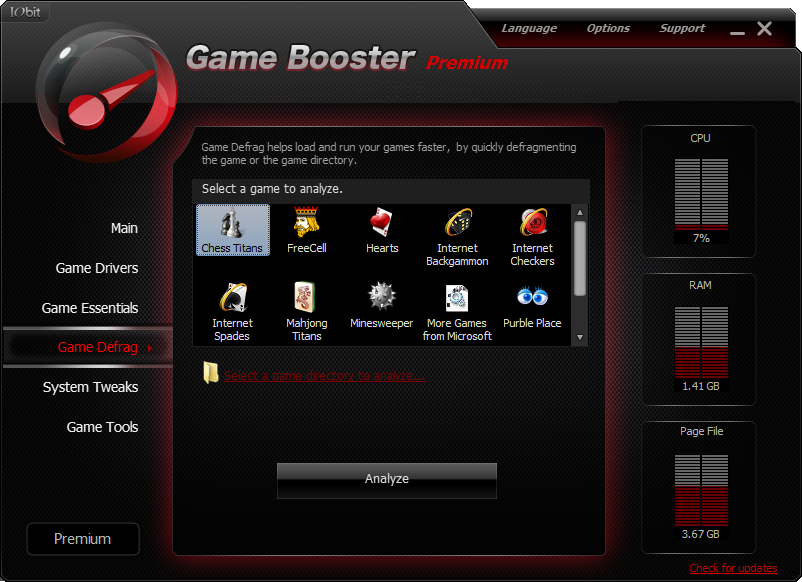 game booster clubic