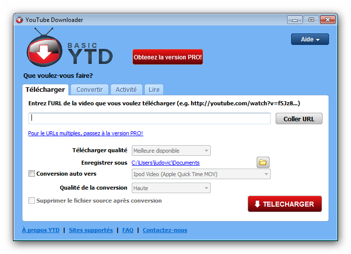 Telecharger Youtube Downloader Pour Windows Telechargement Gratuit