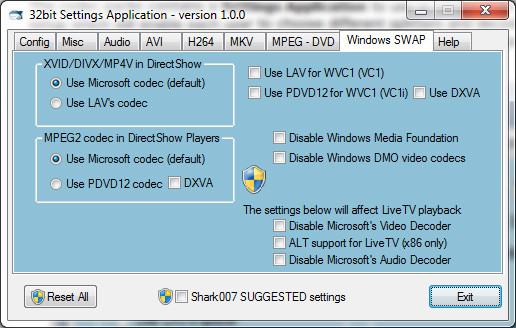 pack codec clubic