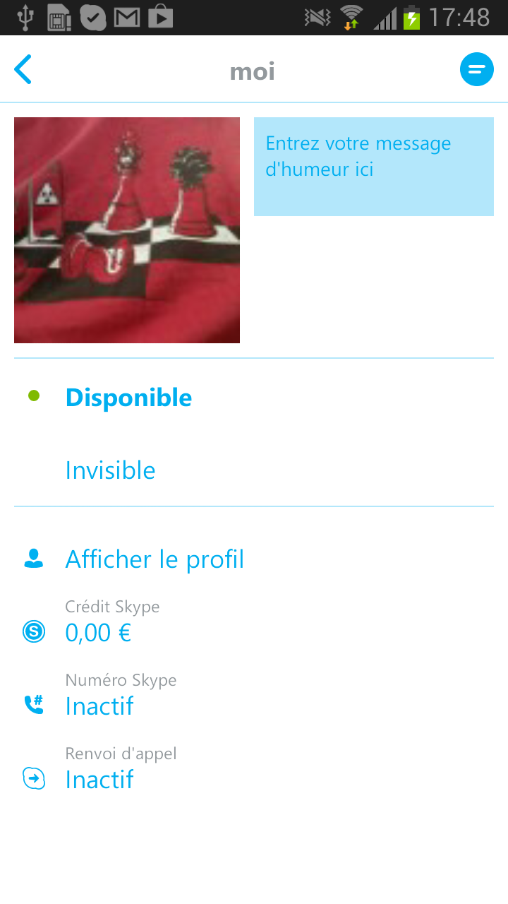 skype gratuit sur tablette logicom
