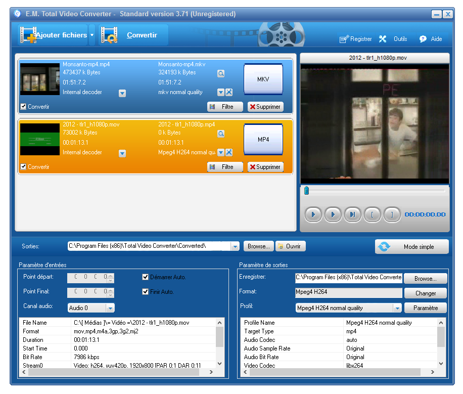 total video converter 3.71 gratuit clubic