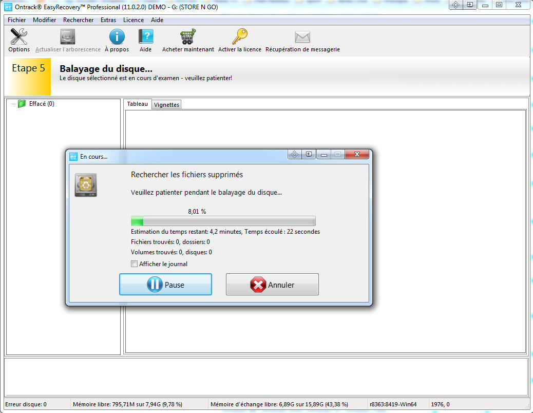 easy recovery sur clubic