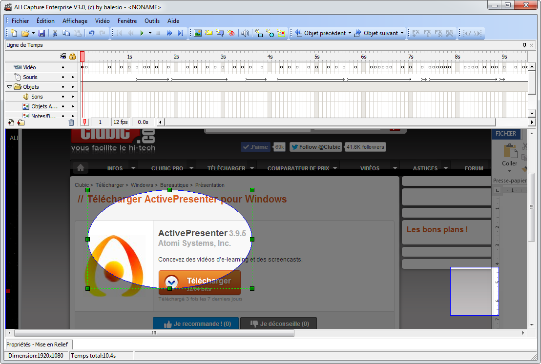 allcapture 3.0 gratuit