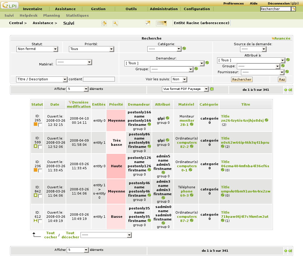 logiciel glpi gratuit