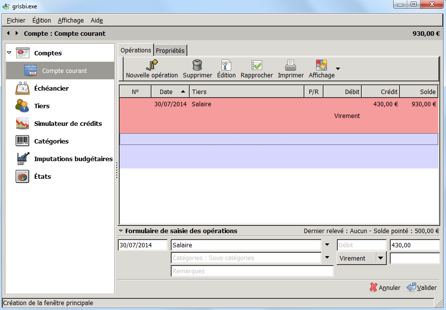 grisbi pour windows 10