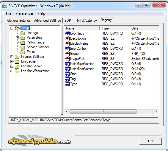 tcp optimizer clubic